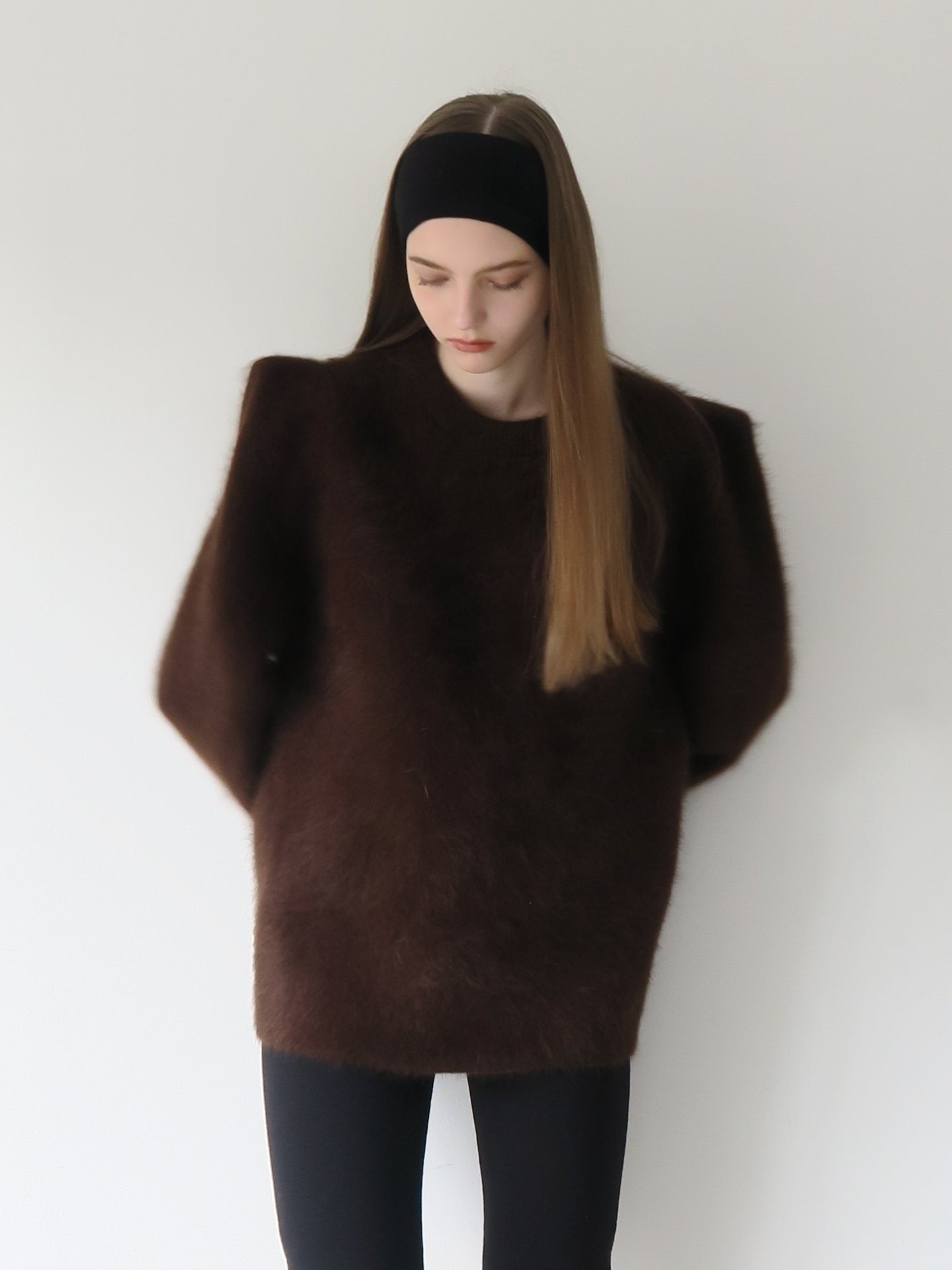wool puff shoulder knit – AMOMMA