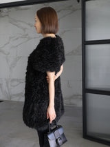 CANDY MINI FUR DRESS