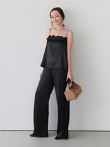 SATIN LACE CAMISOLE