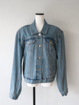 PADDED DENIM JACKET