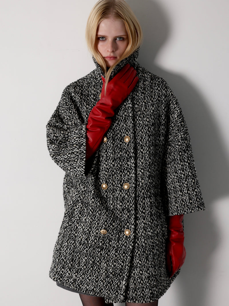 【伊勢丹新宿店先行発売】WOOL TWEED MIDDLE COAT