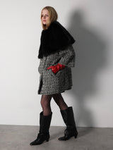 【伊勢丹新宿店先行発売】LAUREN FAUX FUR CAPE