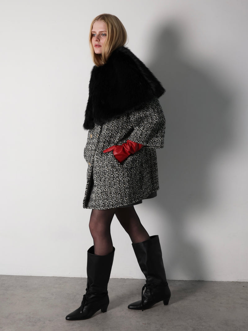 【伊勢丹新宿店先行発売】LAUREN FAUX FUR CAPE