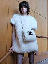 CANDY MINI FUR DRESS