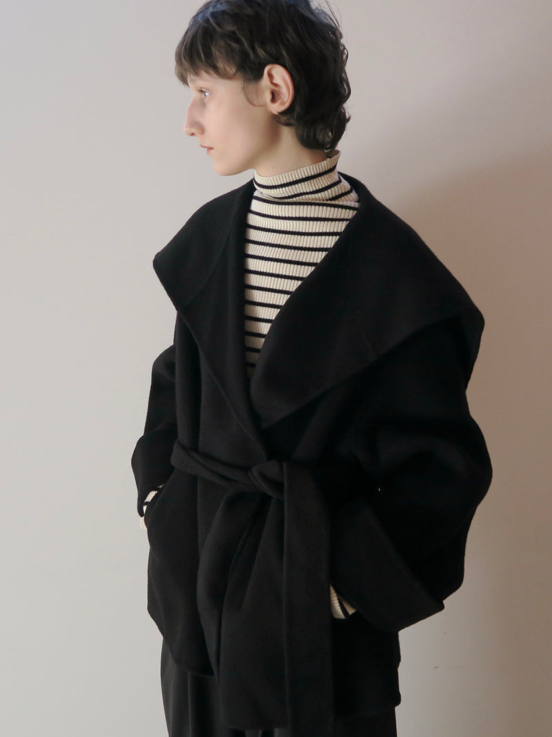 SAILOR COLLAR HALF COAT