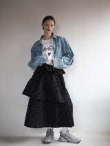 再入荷 / PUFF SLEEVE DENIM JACKET