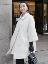 TOUCH SCREEN SHEEP LEATHER LONG GLOVES