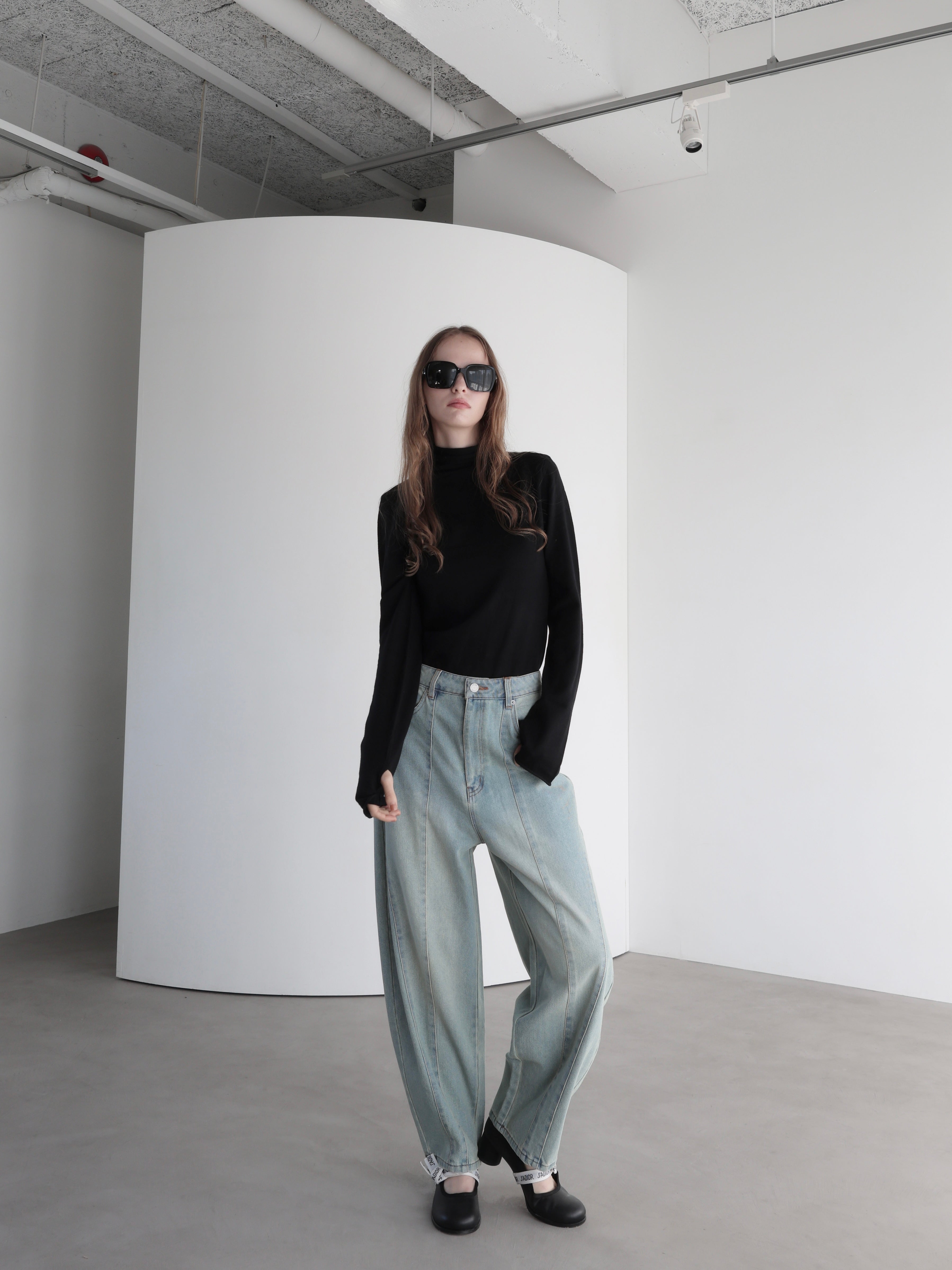 curve denim pants – AMOMMA