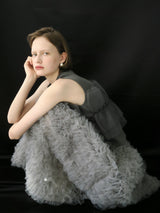tulle docking bustier