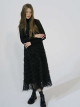 【阪急うめだ本店 POP UP】LACE CAMI LONG DRESS (BLACK)