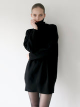 WOOL TURTLE KNIT ONE PIECE