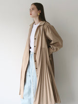 2WAY PLEATS TRENCH COAT