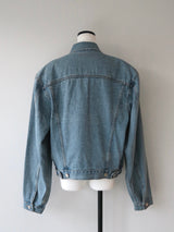 PADDED DENIM JACKET