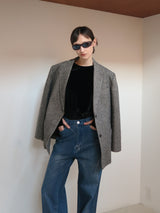 herringbone wool jacket