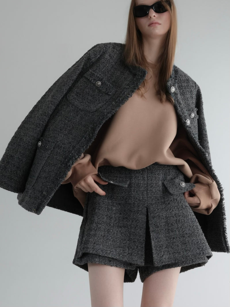 ribbon sleeve sweat