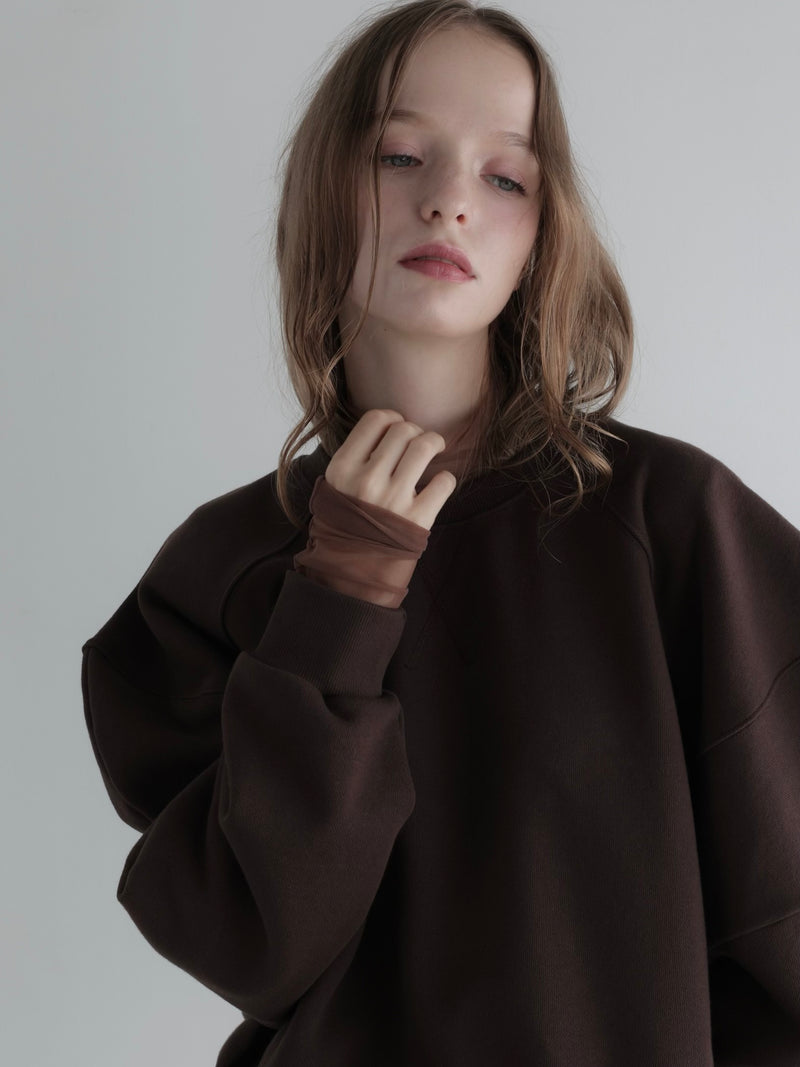 long sleeve sheer tops