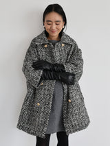 TOUCH SCREEN SHEEP LEATHER LONG GLOVES