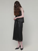 SATIN LACE CAMISOLE