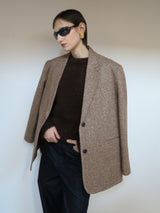 herringbone wool jacket