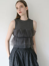 TULLE DOCKING BUSTIER