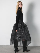 lace up sheer corset dress