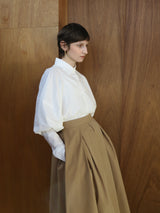 TUCK VOLUME FLARE SKIRT