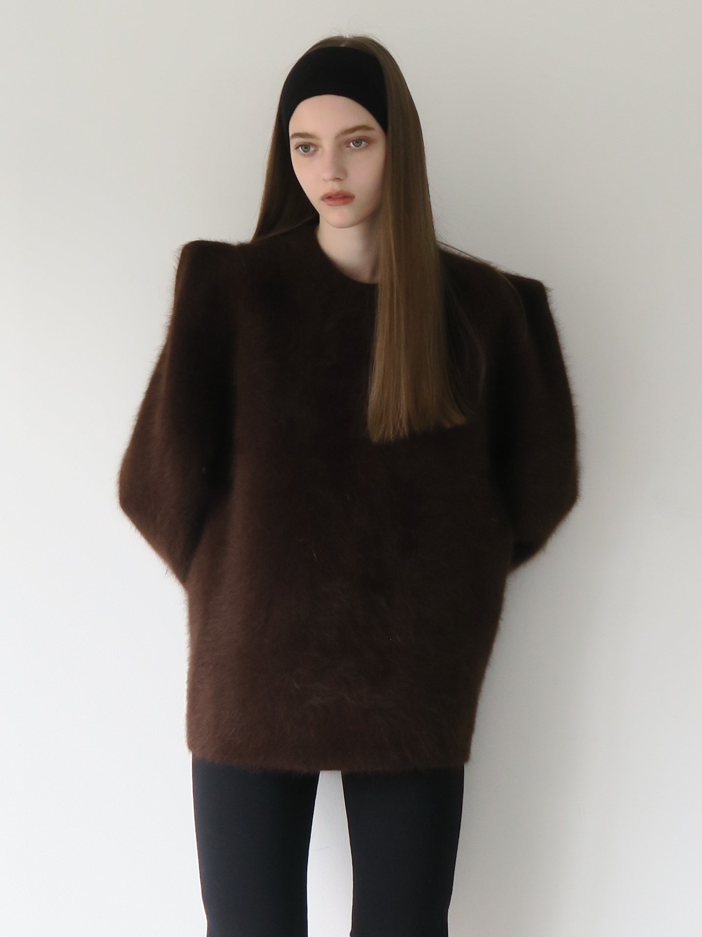 WOOL PUFF SHOULDER KNIT – AMOMMA
