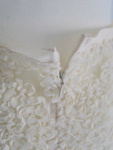 flower mini skirt