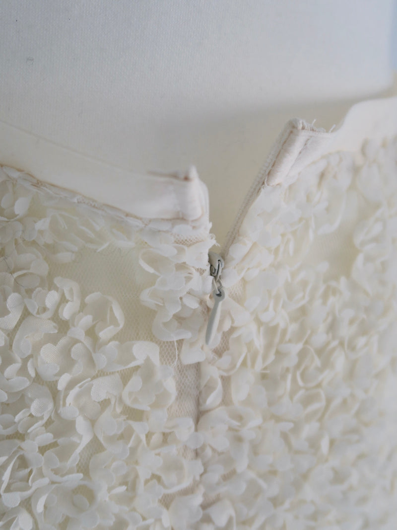 flower mini skirt