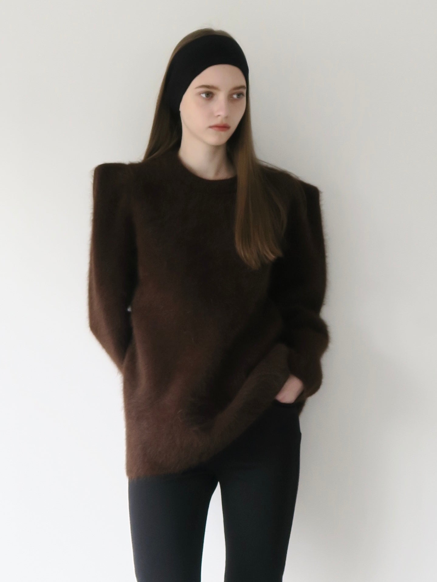 wool puff shoulder knit – AMOMMA