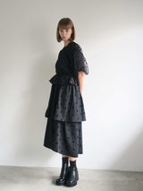 【阪急うめだ本店 POP UP】 VOLUME UP FLARE SKIRT(DOT)