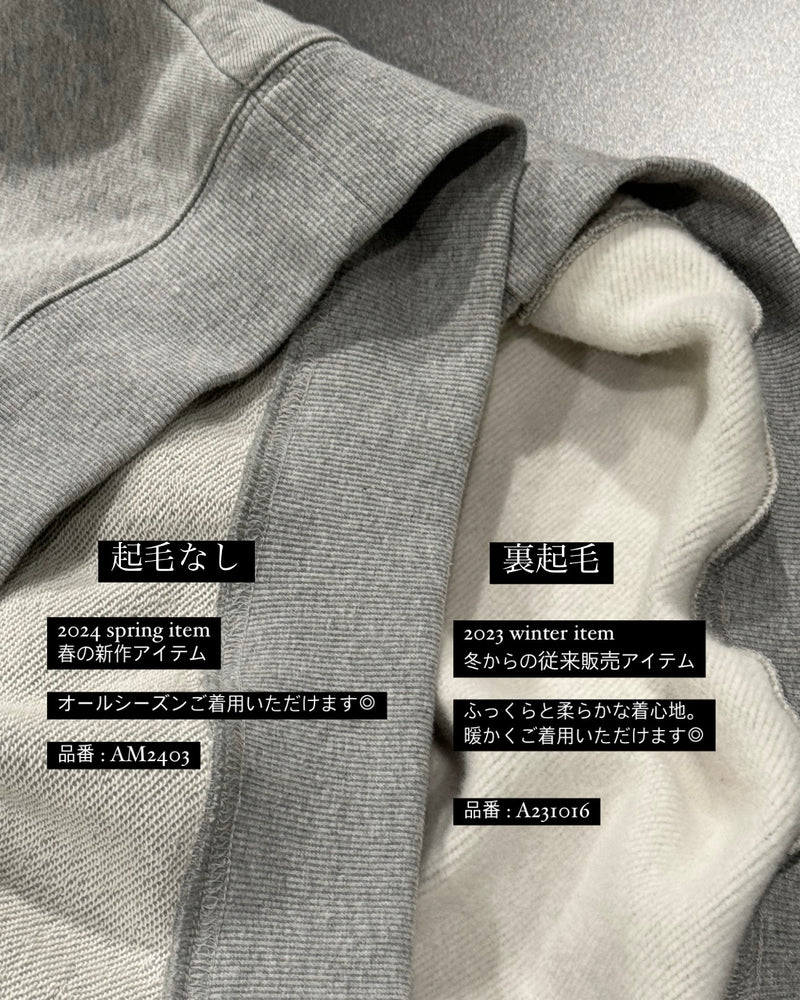 【阪急うめだ本店POP UP】PUFF SLEEVE SWEAT (GREY)