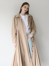 2WAY PLEATS TRENCH COAT