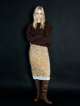 puff sleeve sweat - 起毛なし -