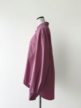COLOR COTTON OVER SHIRT