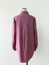 COLOR COTTON OVER SHIRT