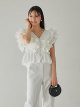 RAFFLE FRILL TOPS