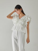 RAFFLE FRILL TOPS