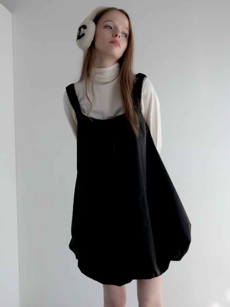 balloon mini dress