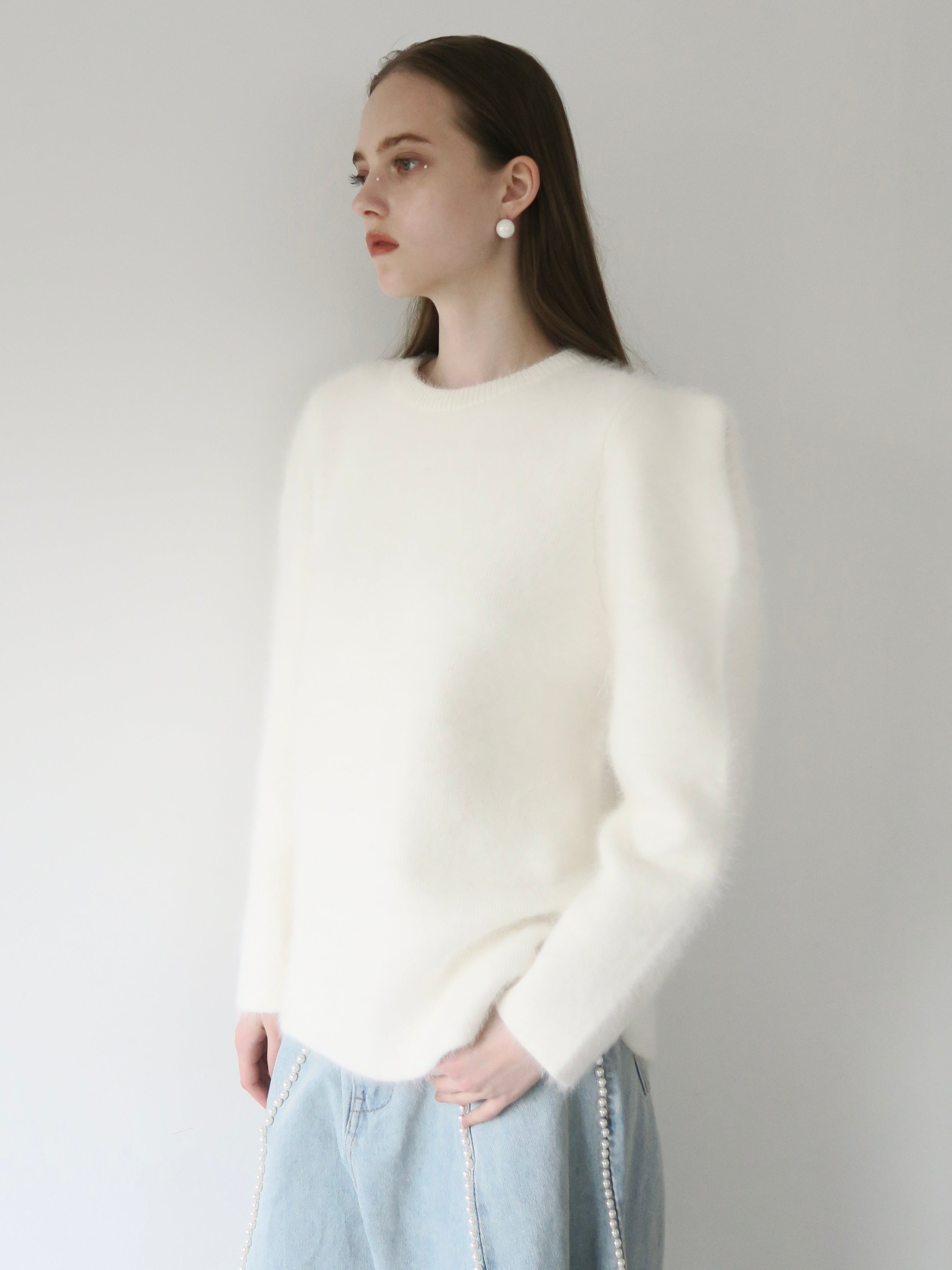 り*様 AMOMMA WOOL PUFF SHOULDER KNIT WOOL PUFF SHOULDER KNIT – AMOMMA