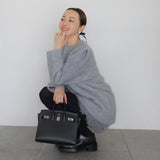 WOOL PUFF SHOULDER KNIT