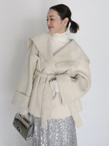 SAILOR COLLAR HALF COAT