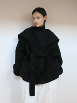 SAILOR COLLAR HALF COAT