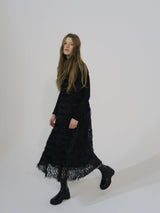 【阪急うめだ本店 POP UP】LACE CAMI LONG DRESS (BLACK)