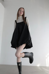 balloon mini dress