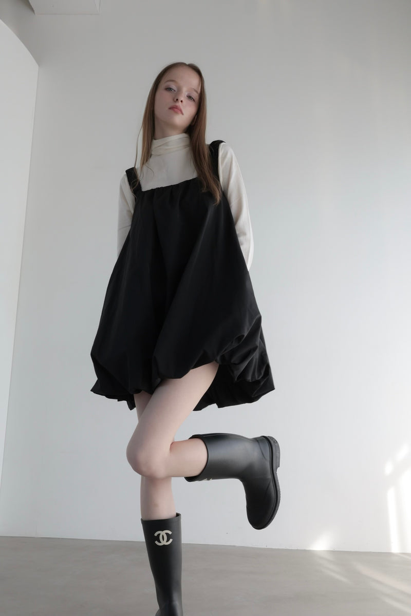 balloon mini dress