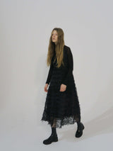 【阪急うめだ本店 POP UP】LACE CAMI LONG DRESS (BLACK)