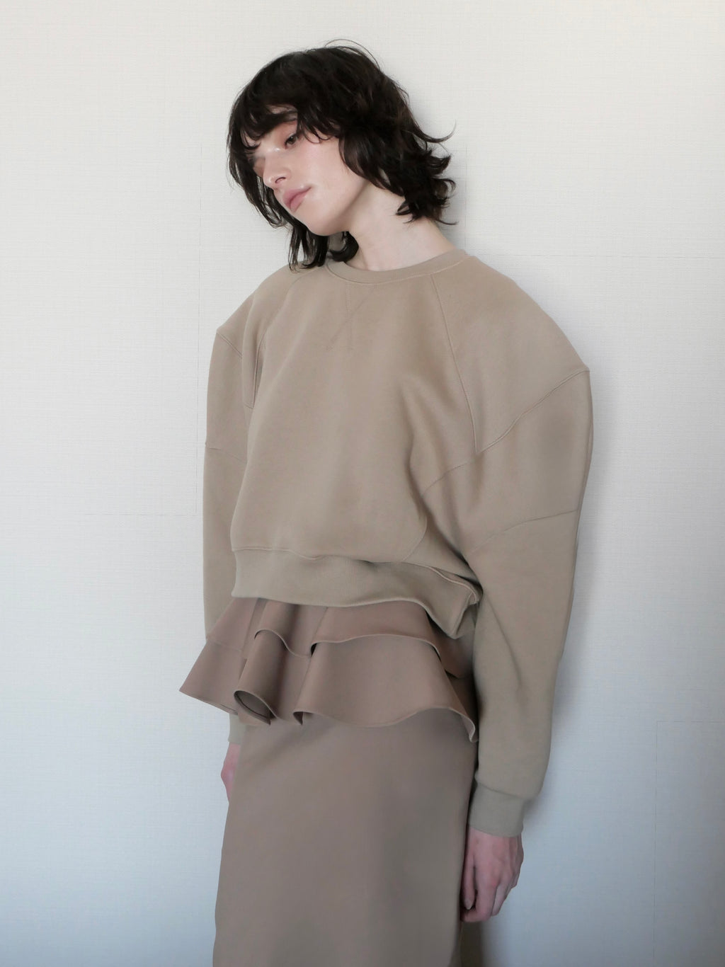 PUFF SLEEVE SWEAT - 起毛なし - – AMOMMA