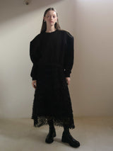 【阪急うめだ本店 POP UP】LACE CAMI LONG DRESS (BLACK)