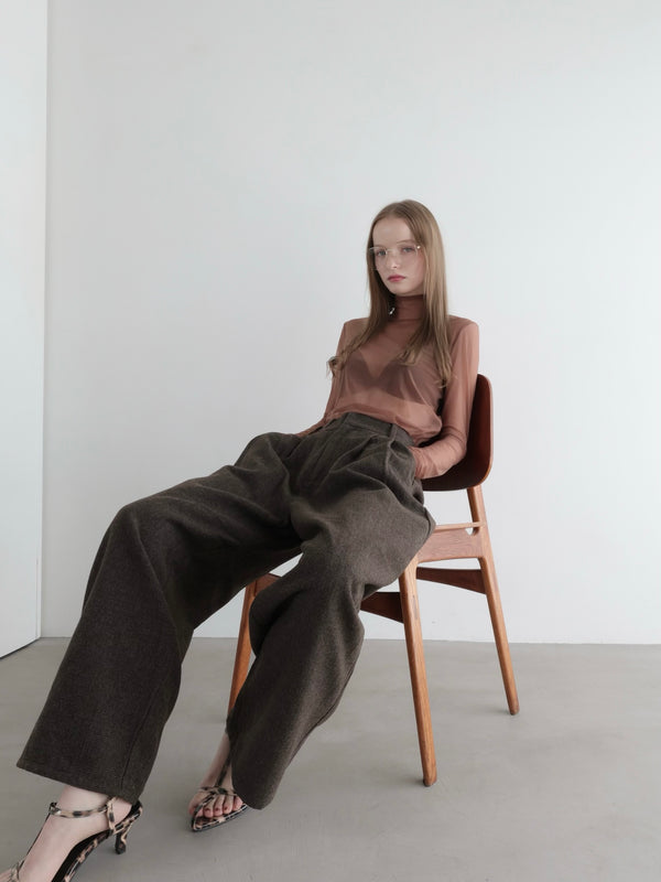 relax check pants